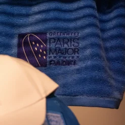 Roland-Garros Bath Linen|Household Linen|2024 Paris Major Padel player towel - Blue