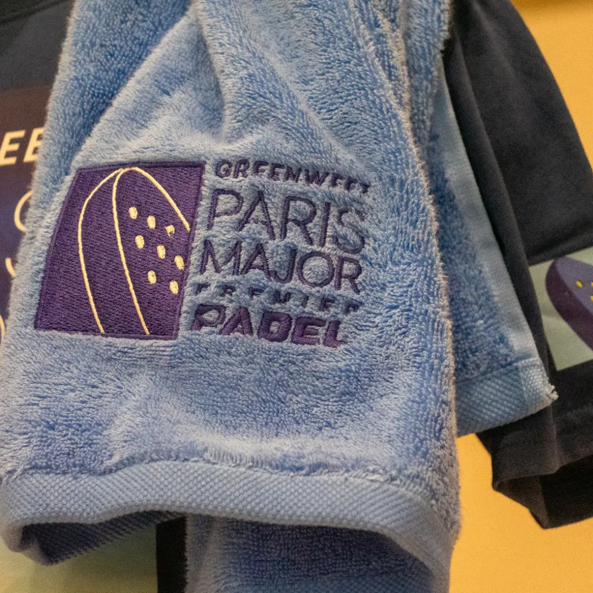Roland-Garros Bath Linen|Household Linen|2024 Paris Major Padel player towel - Blue