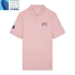Roland-Garros Polos|2023 Paris Major Premier Padel polo shirt - Pink