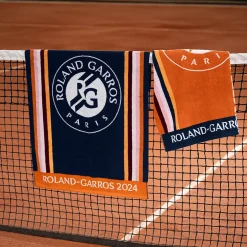 Roland-Garros Bath Linen|Household Linen|2024 Official Unisex Player Towel - Navy