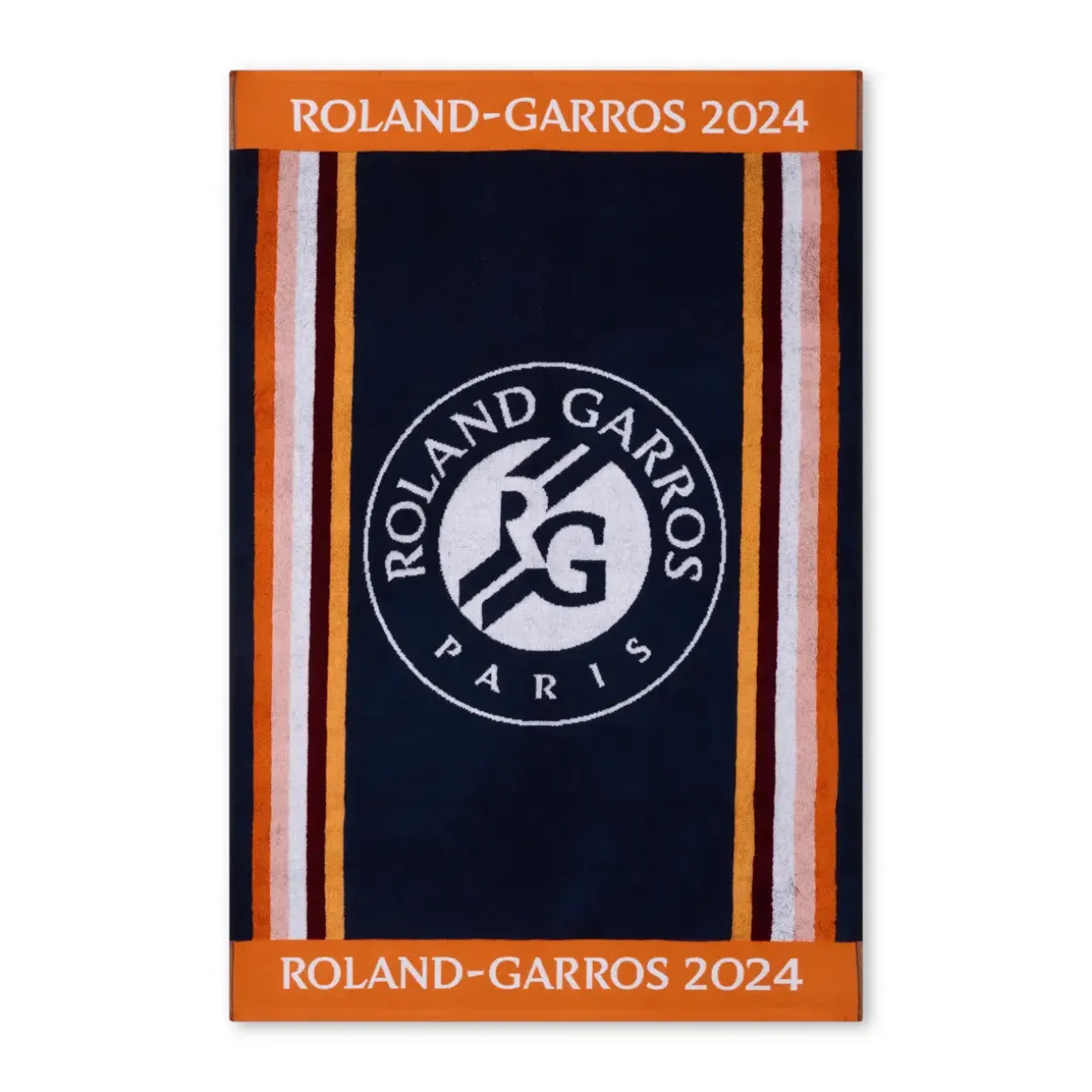 Roland-Garros Bath Linen|Household Linen|2024 Official Unisex Player Towel - Navy