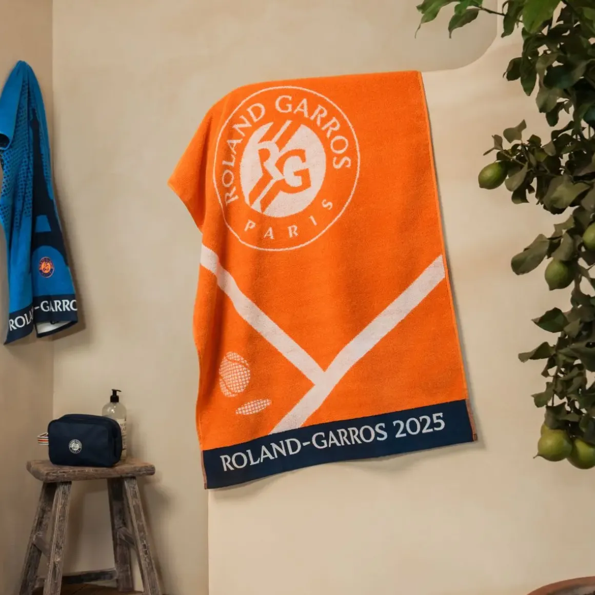 Roland-Garros Bath Linen|Household Linen|2025 Player Beach Towel - Clay