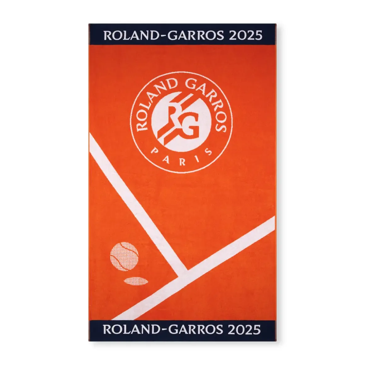 Roland-Garros Bath Linen|Household Linen|2025 Player Beach Towel - Clay