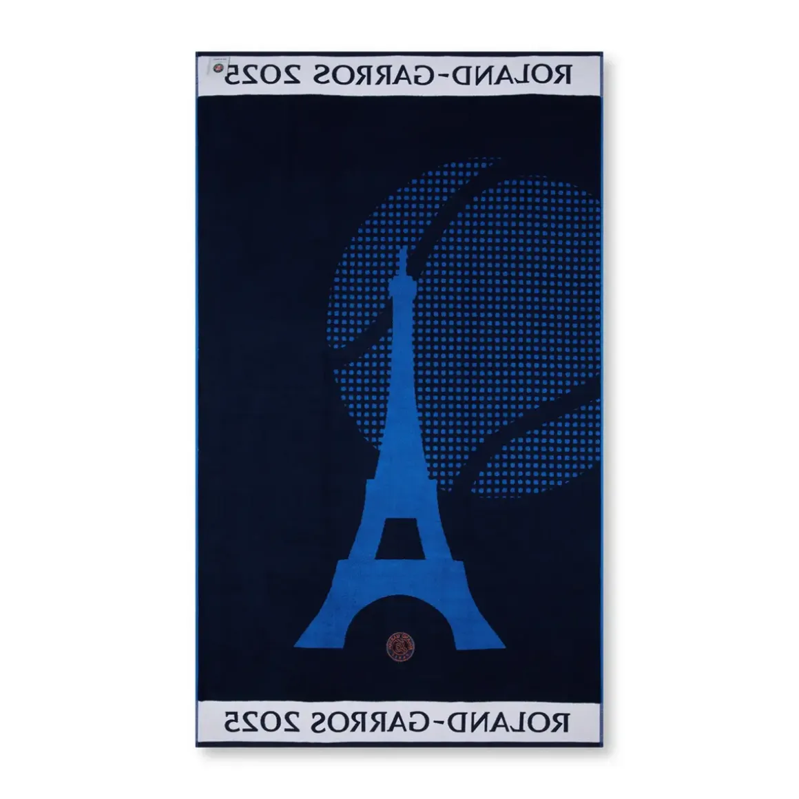 Roland-Garros Bath Linen|Household Linen|2025 Player Beach Towel - Navy