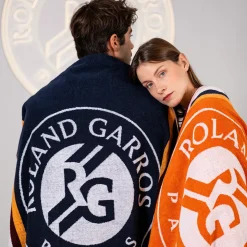 Roland-Garros Bath Linen|Household Linen|2024 Player Beach Towel - Navy