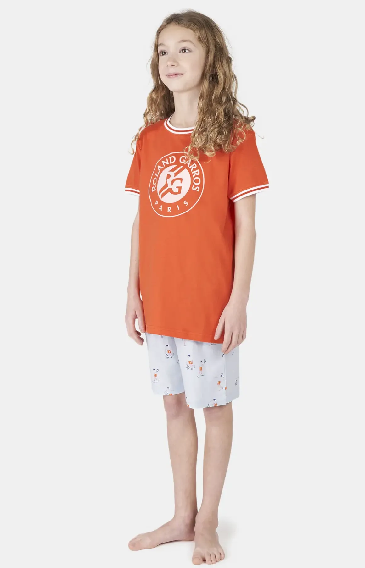 Roland-Garros Boys Outfit|Arthur x "Court" Pyjamas for Boys - Clay Court