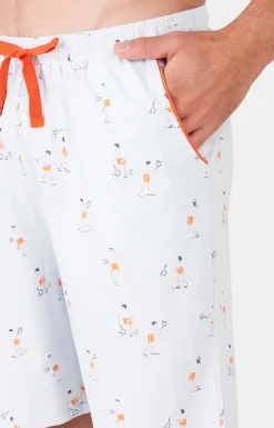 Roland-Garros Trousers & Shorts|T-shirts|Arthur x Men's Short Pyjamas - Navy