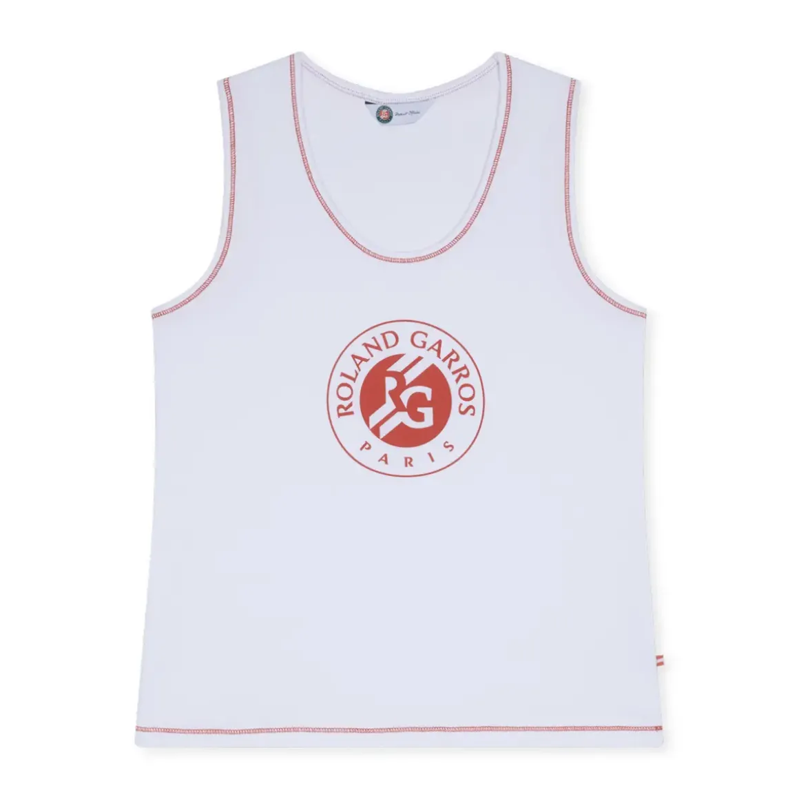 Roland-Garros T-shirts & Tank Tops|Big Logo Tank Top Women - White