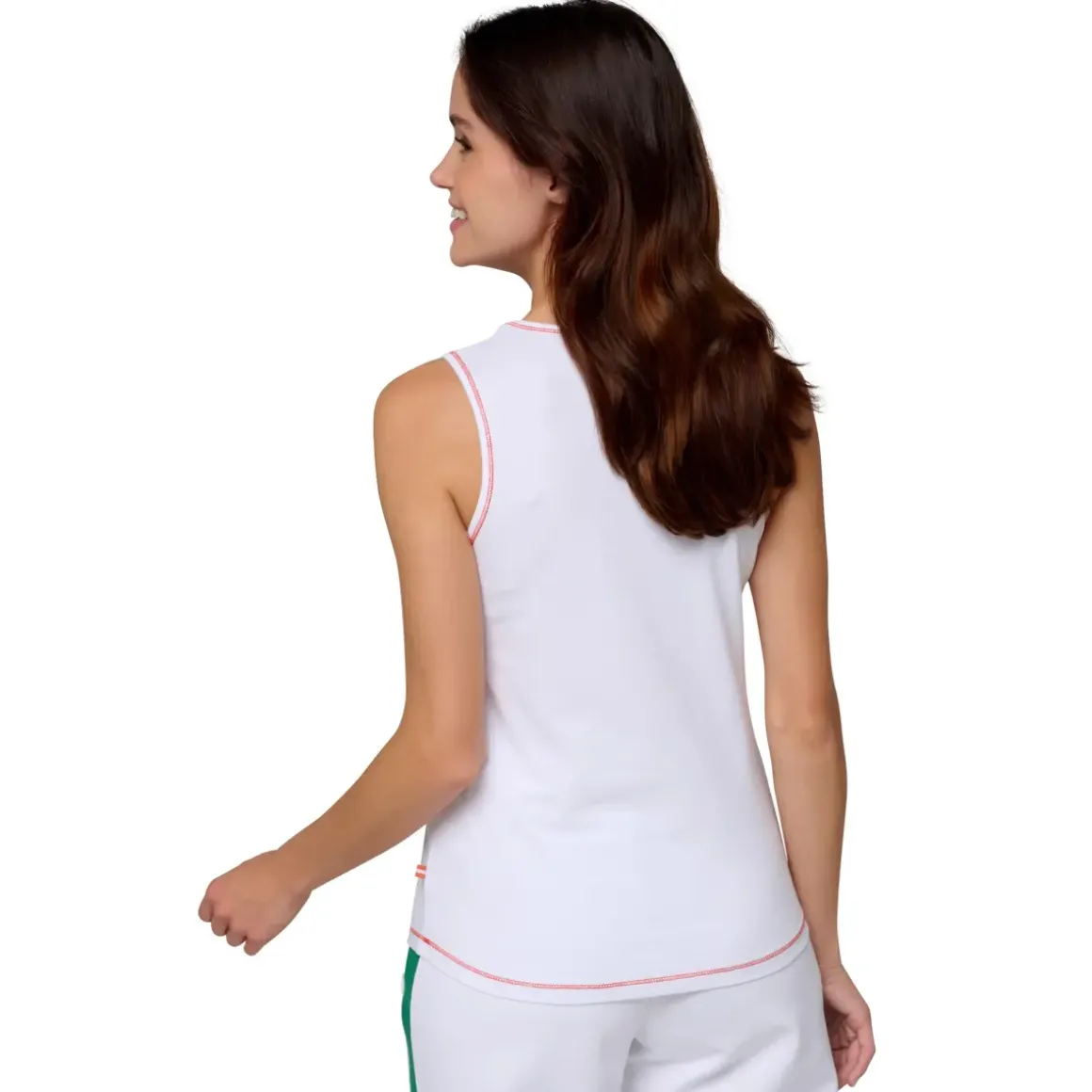 Roland-Garros T-shirts & Tank Tops|Big Logo Tank Top Women - White