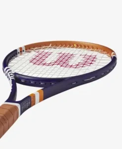 Roland-Garros Tennis Racket|Tennis Rackets|Blade 98 V8 (16x19) Wilson x Roland-Garris tennis racket - Navy and Clay