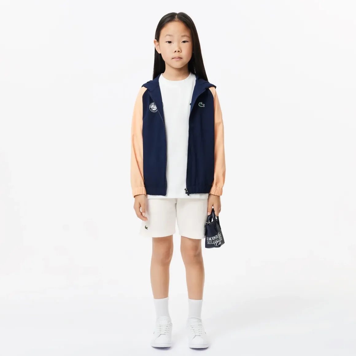 Roland-Garros Girls Outfit|Boys Outfit|Boys’ Lacoste Sport Roland Garros Edition Organic Cotton Shorts