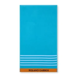Roland-Garros Bath Linen|Players' Towels|Carré Blanc Towel Kit - Blue