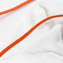 Roland-Garros Bath Linen|Accessories|Carré Blanc x cotton baby bath cape - White