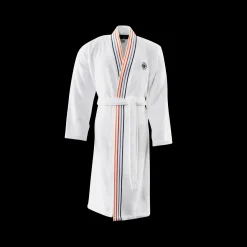 Roland-Garros Bath Linen|Household Linen|Carré Blanc x Men's Ace Bathrobe - White
