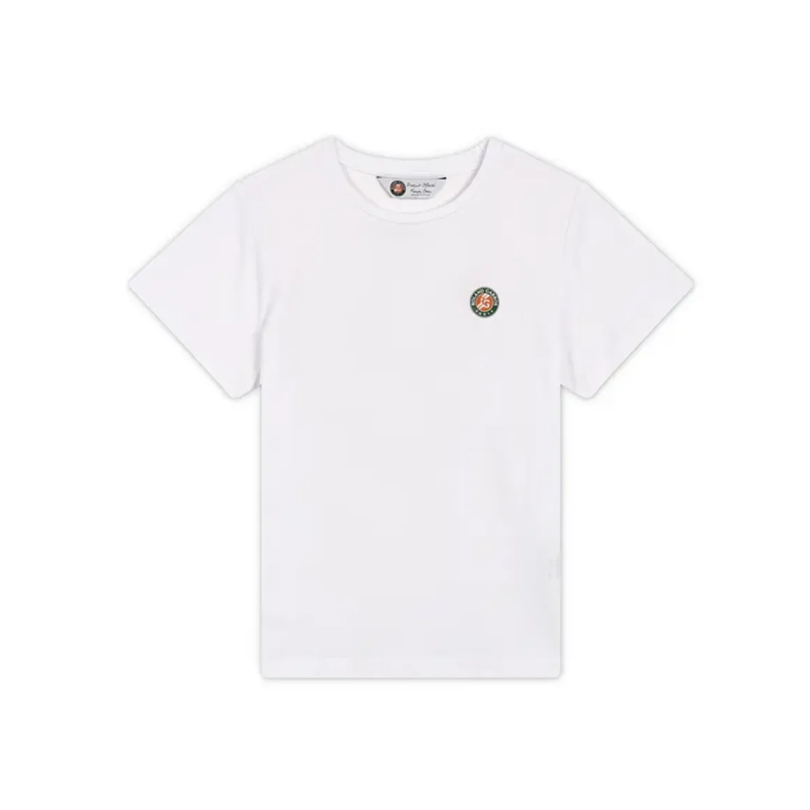 Roland-Garros Boys Outfit|Children's 2018 poster T-shirt with tricolor logo - white
