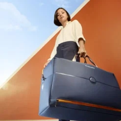 Roland-Garros Luggage|Bags|Delsey x (55cm) Cabin Travel Bag - Navy