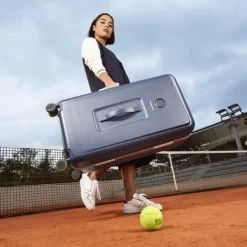 Roland-Garros Luggage|Delsey x (55cm) Cabin Suitcase - Navy
