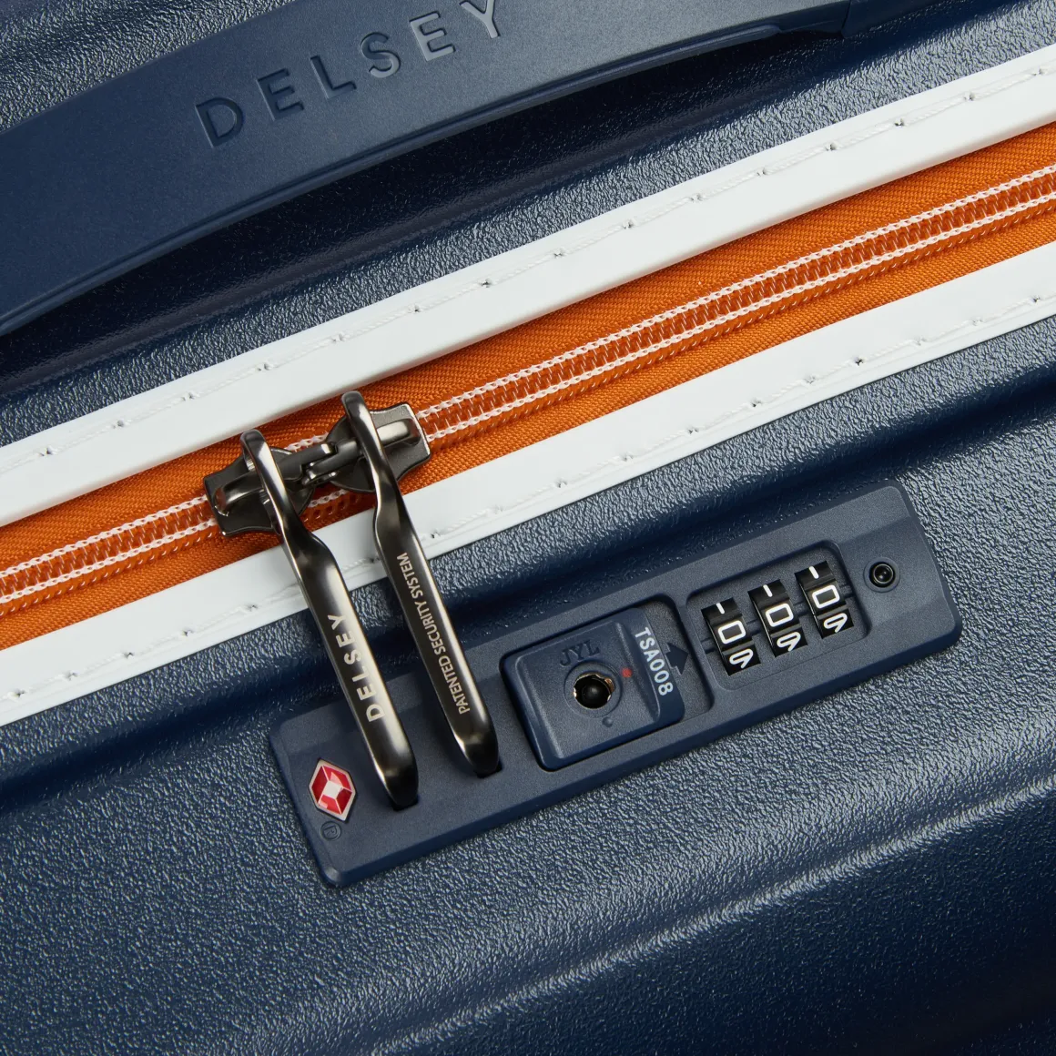 Roland-Garros Luggage|Delsey x (55cm) Cabin Suitcase - Navy