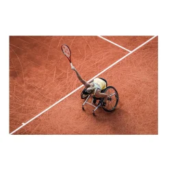 Roland-Garros Scooter And Helmets|Diede De Groot - Movement Photo 21 x 29.7 cm