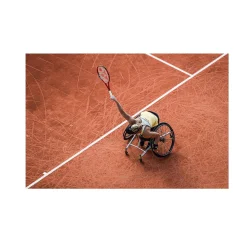 Roland-Garros Scooter And Helmets|Diede De Groot - Movement Photo 15 x 21 cm