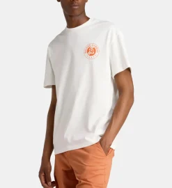 Roland-Garros T-shirts|Galeries Lafayette x Men's Sun T-Shirt - White