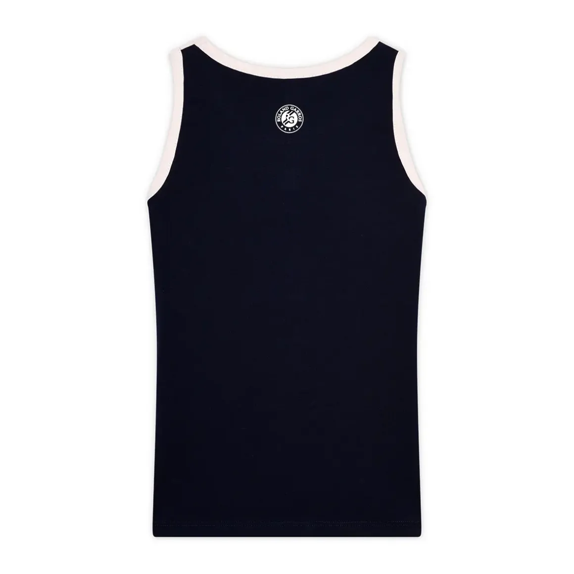 Roland-Garros Girls Outfit|Girl round neck tank top - pink