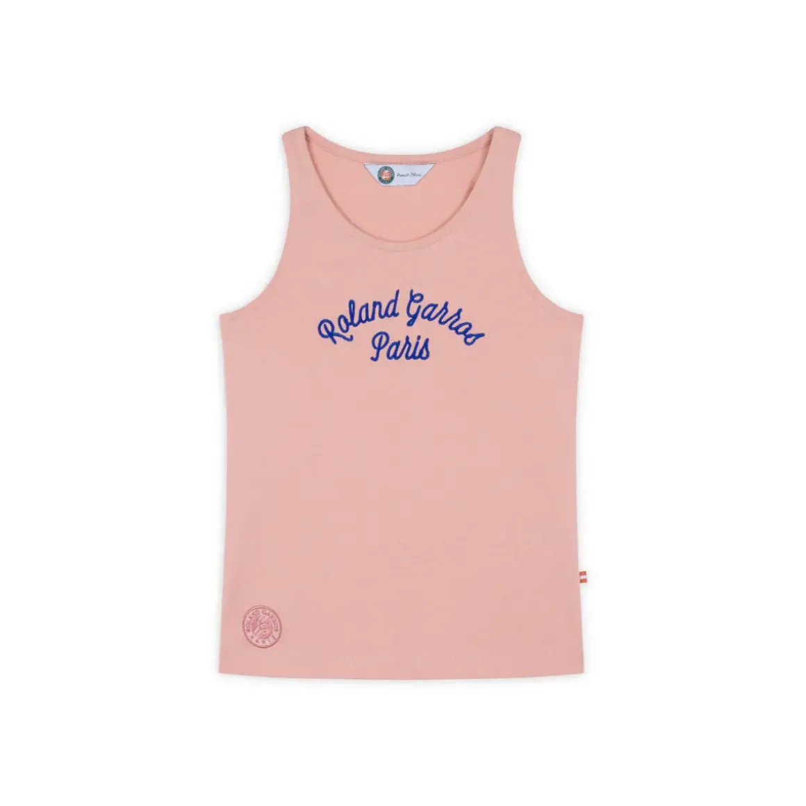 Roland-Garros Girls Outfit|Girl's Stripes tank top - Pink