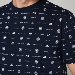 Roland-Garros T-shirts|Grand Slam man t-shirt - Navy