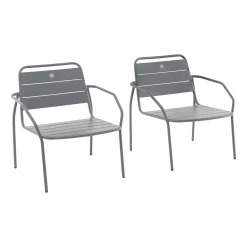 Roland-Garros Furnitures|Hespéride for duo relax - Grey