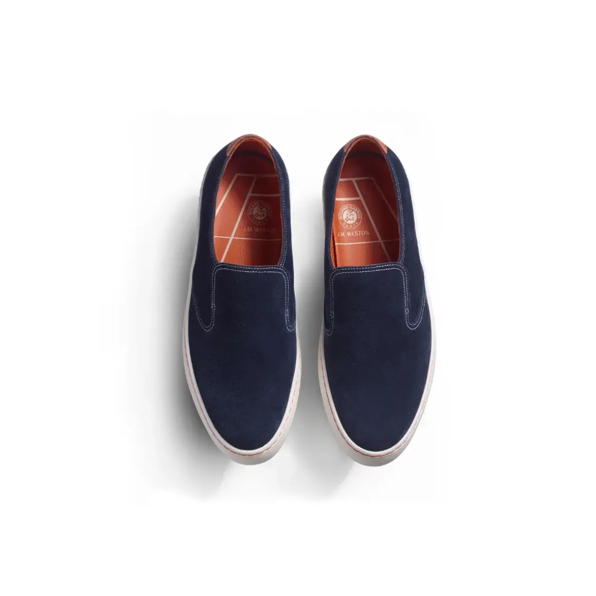 Roland-Garros Shoes & Socks|Women Shoes|J.M Weston x Unisex 1938 Sneaker - Navy