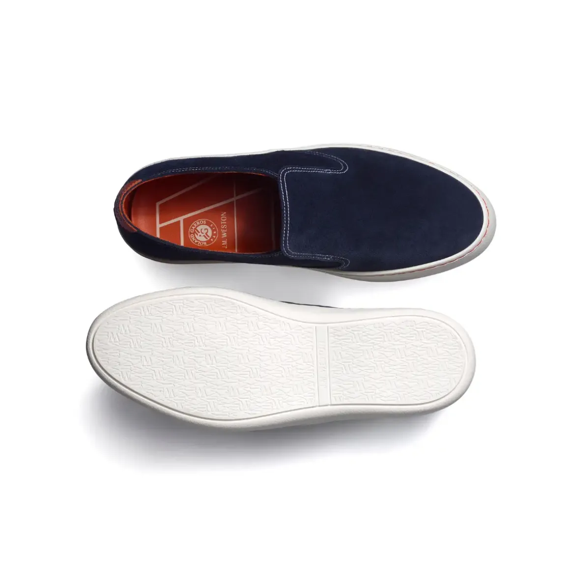 Roland-Garros Shoes & Socks|Women Shoes|J.M Weston x Unisex 1938 Sneaker - Navy
