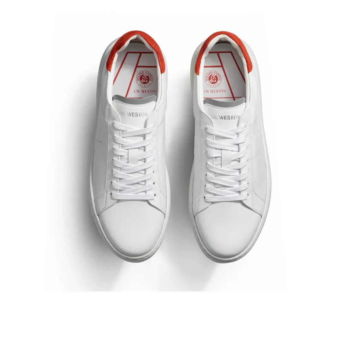 Roland-Garros Shoes & Socks|Women Shoes|J.M. Weston x On Time unisex sneakers - White