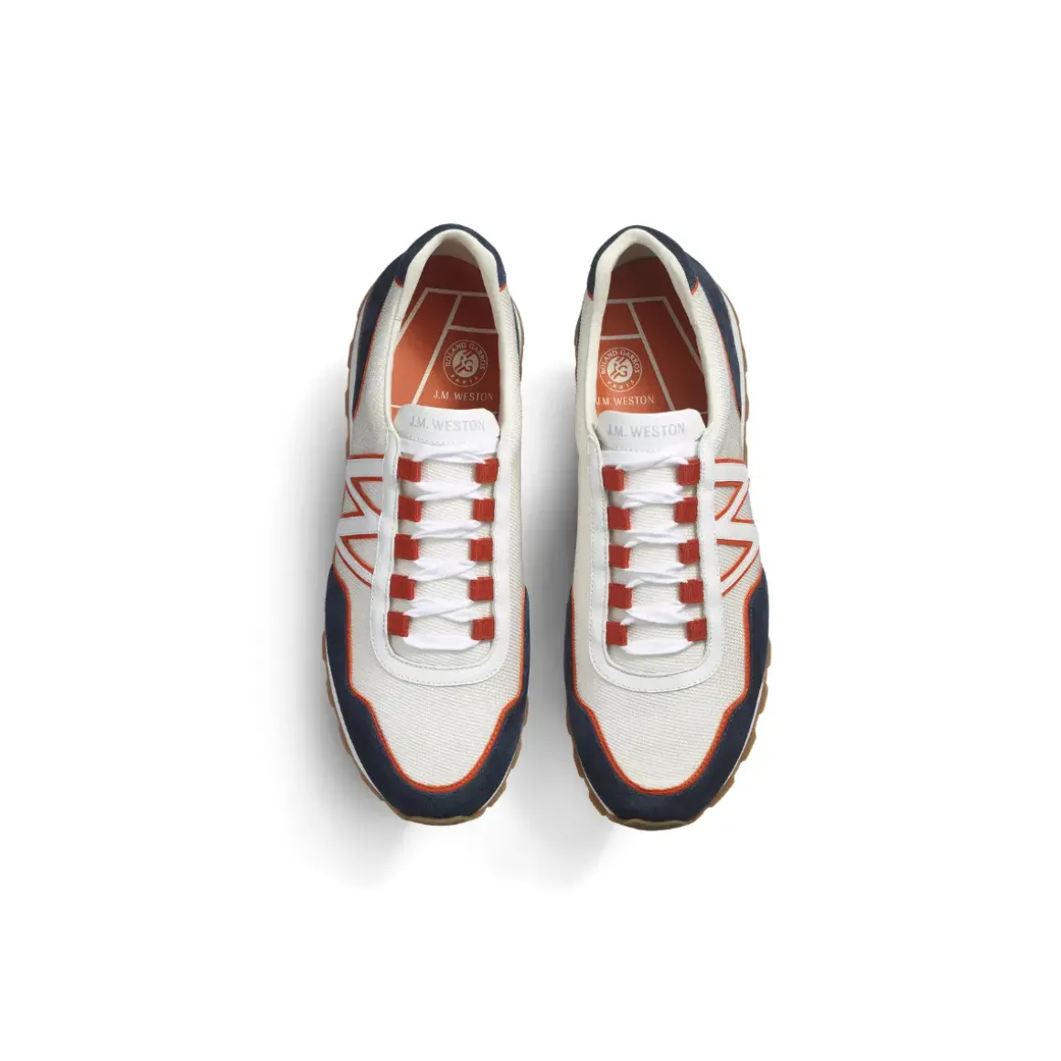 Roland-Garros Shoes & Socks|Women Shoes|J.M Weston x Unisex OMW Sneaker - Navy