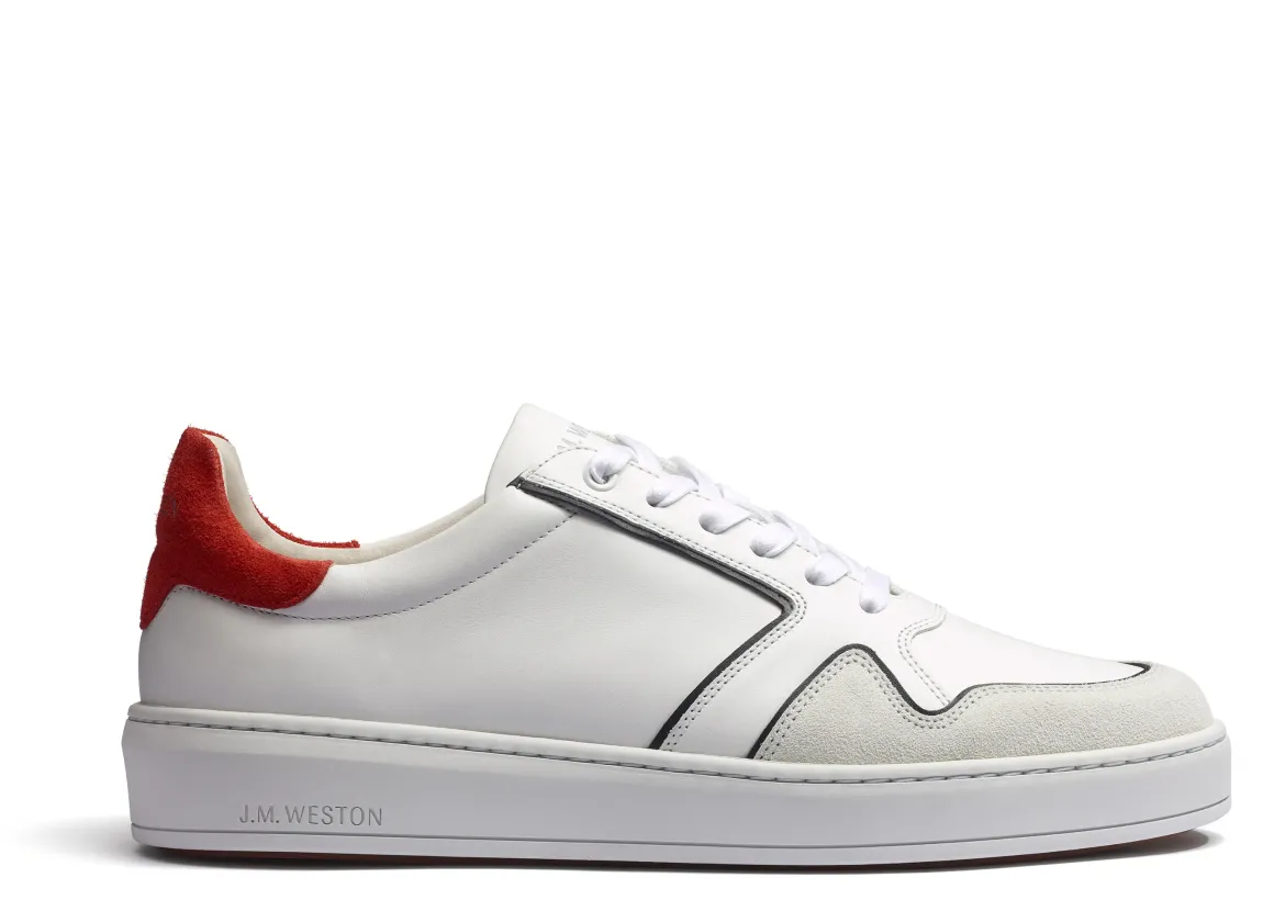 Roland-Garros Shoes & Socks|Women Shoes|J.M. Weston x Oxford Mixed Sneakers - White