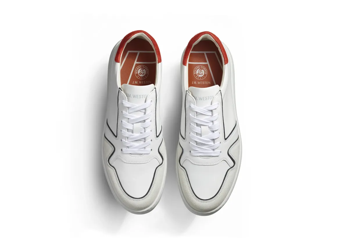 Roland-Garros Shoes & Socks|Women Shoes|J.M. Weston x Oxford Mixed Sneakers - White
