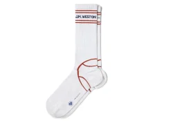 Roland-Garros Shoes & Socks|Women Shoes|J.M. Weston x Mixed high Socks - White
