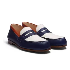 Roland-Garros Shoes & Socks|Shoes|J.M Weston x Men's Moccasins - Navy