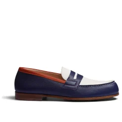 Roland-Garros Shoes & Socks|Shoes|J.M Weston x Men's Moccasins - Navy
