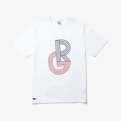 Roland-Garros T-shirts|Lacoste for man t-shirt - White