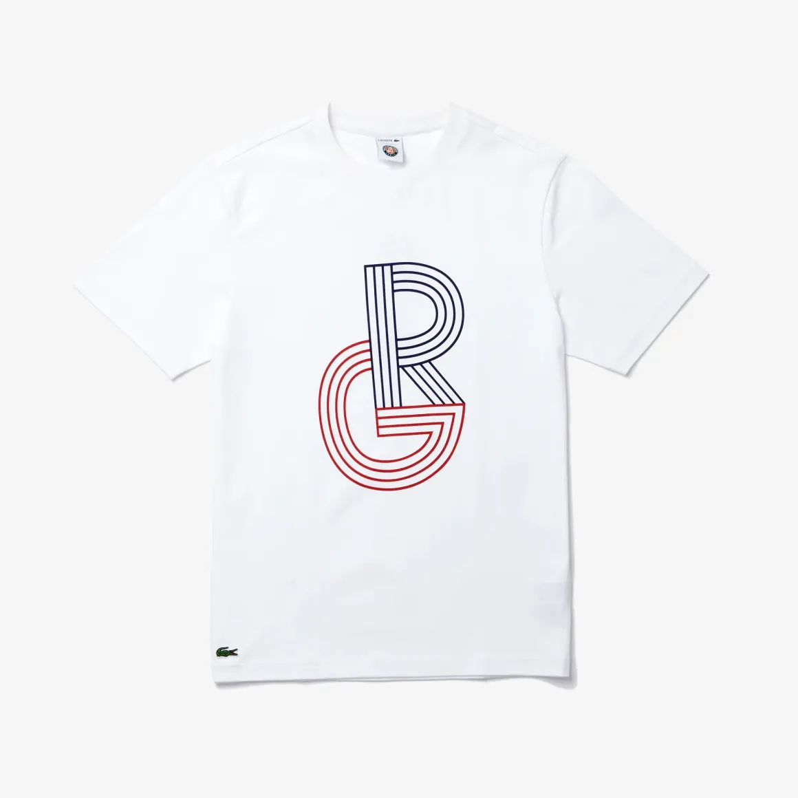 Roland-Garros T-shirts|Lacoste for man t-shirt - White