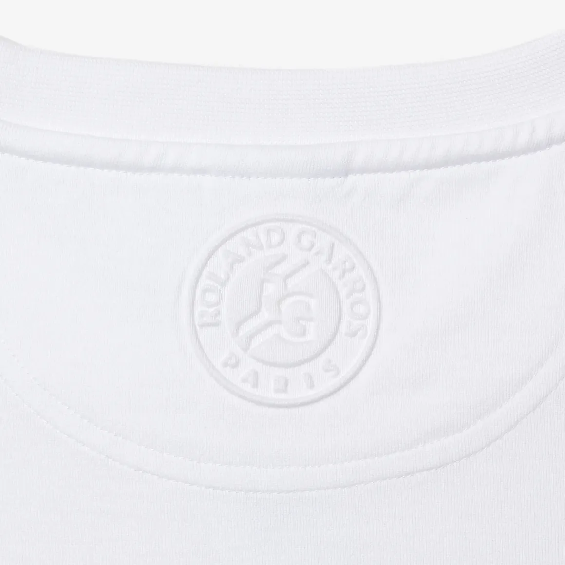 Roland-Garros T-shirts|Lacoste for man t-shirt - White