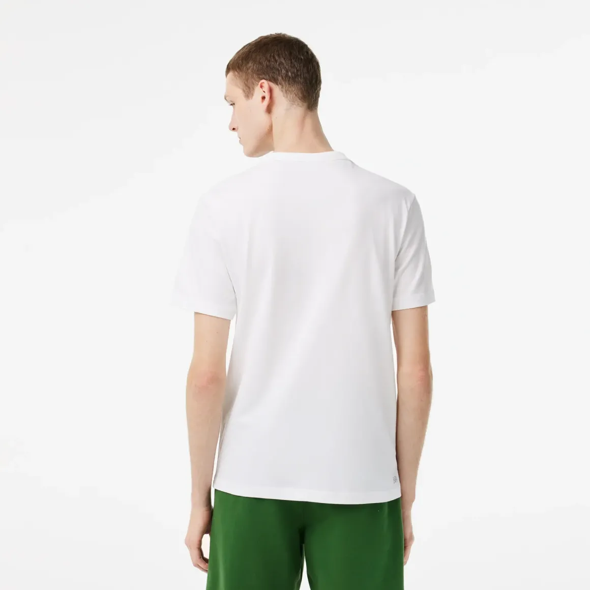 Roland-Garros T-shirts|Lacoste for Man T-shirt - White