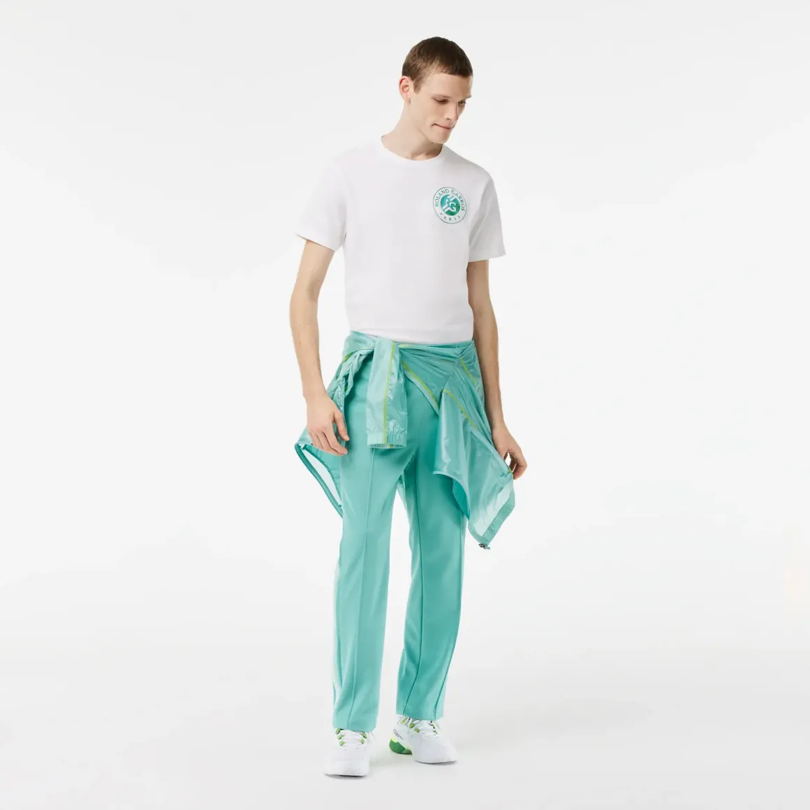 Roland-Garros T-shirts & Tank Tops|T-shirts|Lacoste for Unisex T-shirt - White