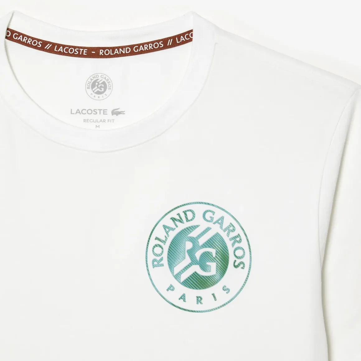 Roland-Garros T-shirts & Tank Tops|T-shirts|Lacoste for Unisex T-shirt - White