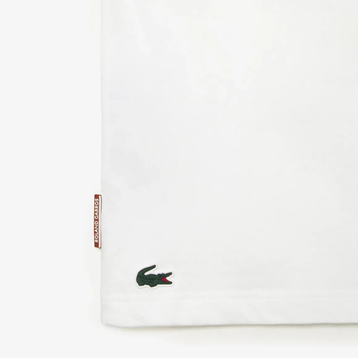 Roland-Garros T-shirts & Tank Tops|T-shirts|Lacoste for Unisex T-shirt - White