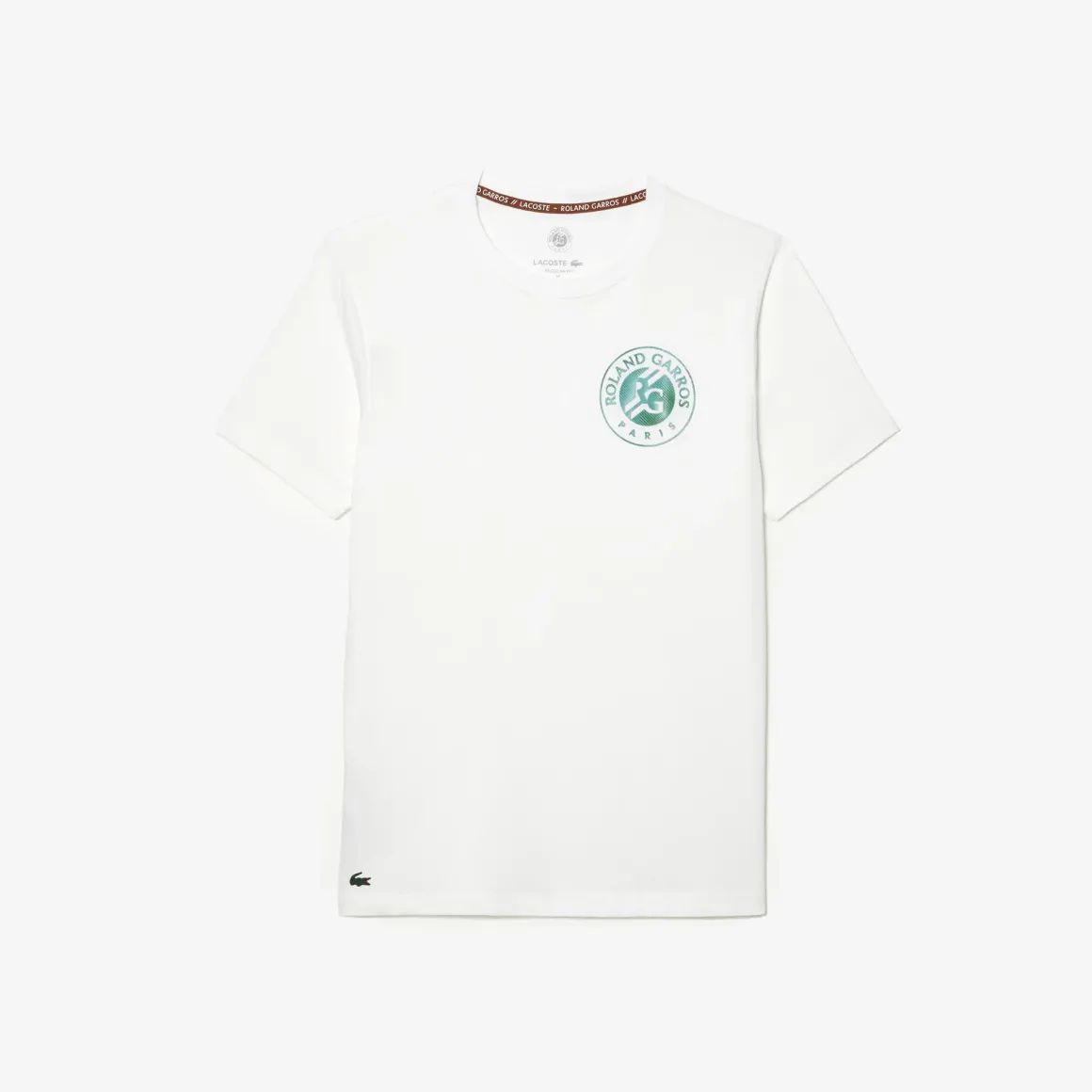 Roland-Garros T-shirts & Tank Tops|T-shirts|Lacoste for Unisex T-shirt - White