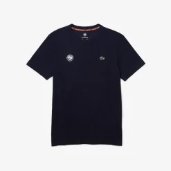 Roland-Garros T-shirts|Lacoste for man t-shirt - Navy