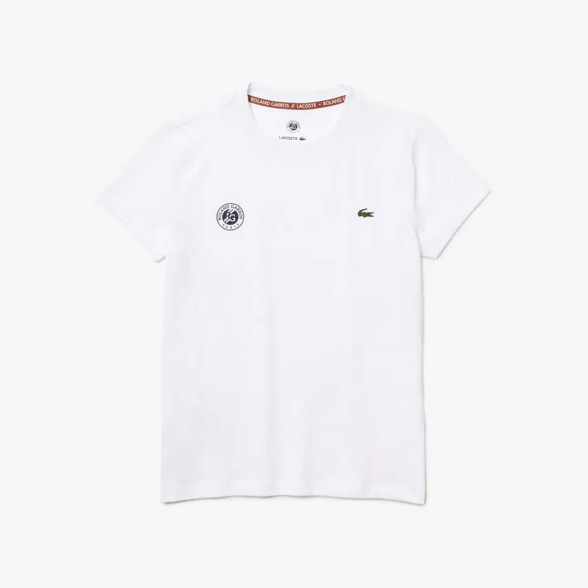 Roland-Garros T-shirts & Tank Tops|Lacoste for woman t-shirt - White