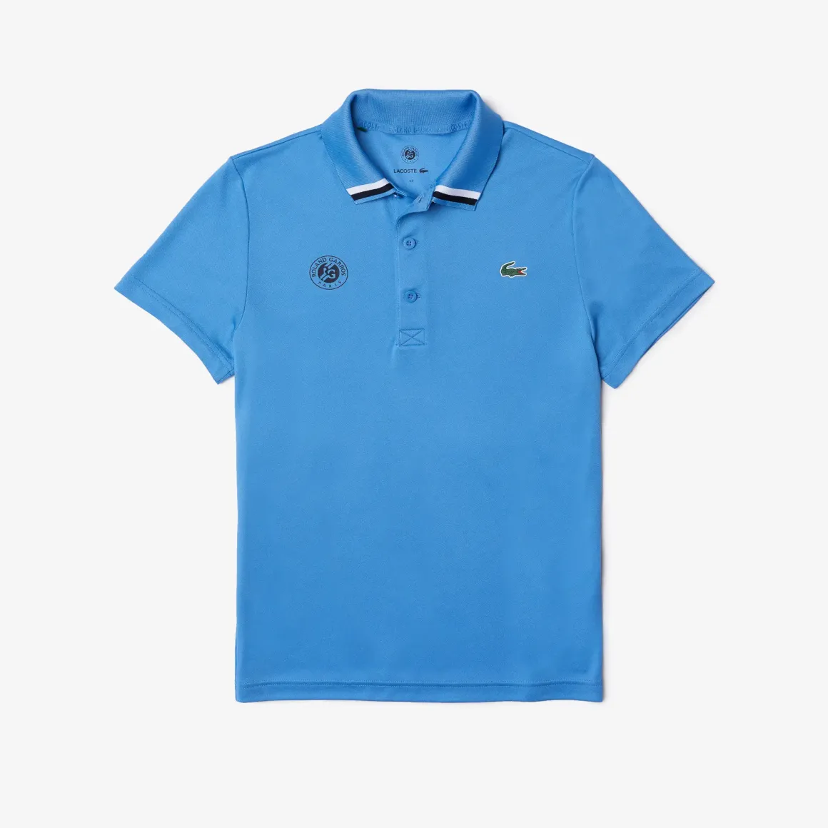 Roland-Garros Ball Boys Outfits|Women Tennis Outfit|Lacoste for ball boy or girl polo shirt - Blue