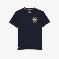 Roland-Garros T-shirts & Tank Tops|T-shirts|Lacoste for Unisex T-shirt - Navy